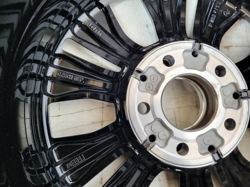 1x Alufelge 17 Zoll 7.5" 5x112 40ET Glanz Schwarz A2134015100 Mercedes-Benz FEL5329458124cj