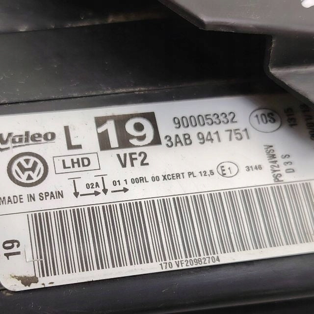 Frontscheinwerfer VW Passat B7 3AB941751 3AB941752 Links Scheinwerfer Headlight SCH6774081114aj