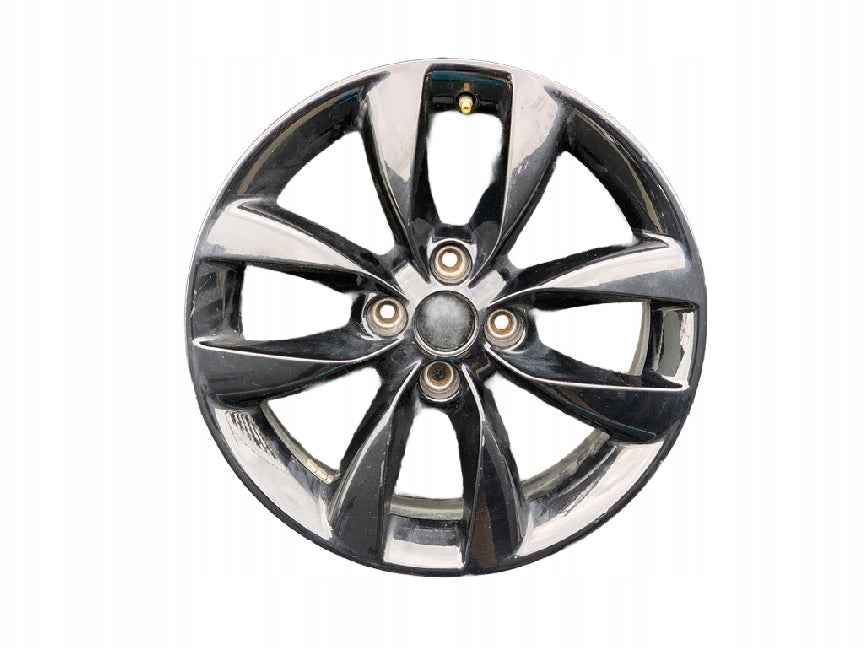 1x Alufelge 16 Zoll 6.5" 4x100 40ET Glanz Schwarz OPO72 Opel Corsa D Rim Wheel FEL8887765099wi