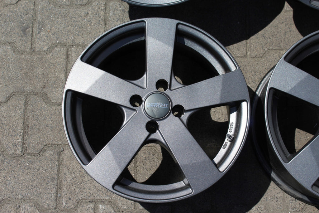 4x Alufelge 16 Zoll 6.5" 4x100 45ET Mini 4 Rim Wheel FEL9064634319bu