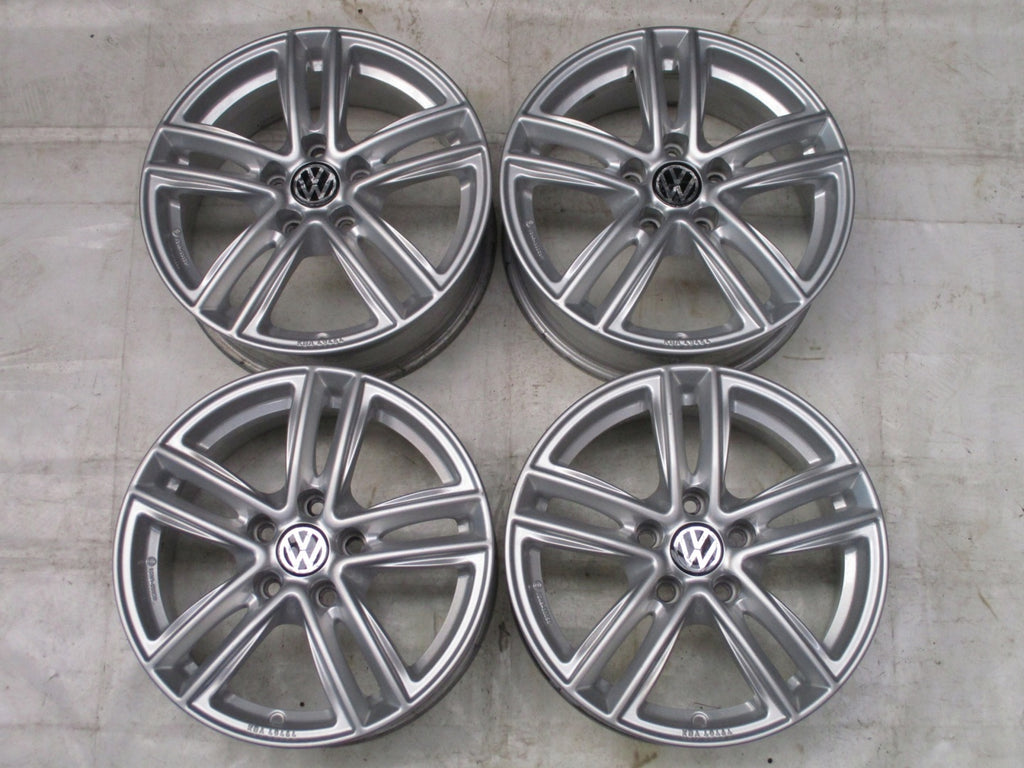 4x Alufelge 16 Zoll 6.5" 5x112 42ET KBA49464 VW Passat Beetle Phaeton Touran FEL4060907125os