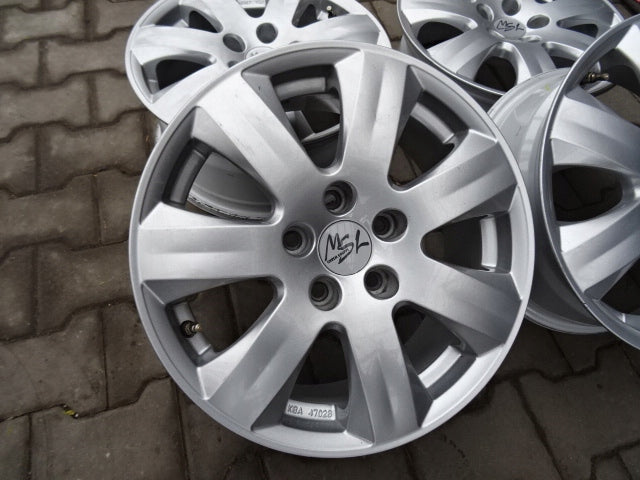 4x Alufelge 16 Zoll 7.0" 5x112 42ET Audi A4 A8 Passat Rim Wheel FEL1298953779ds