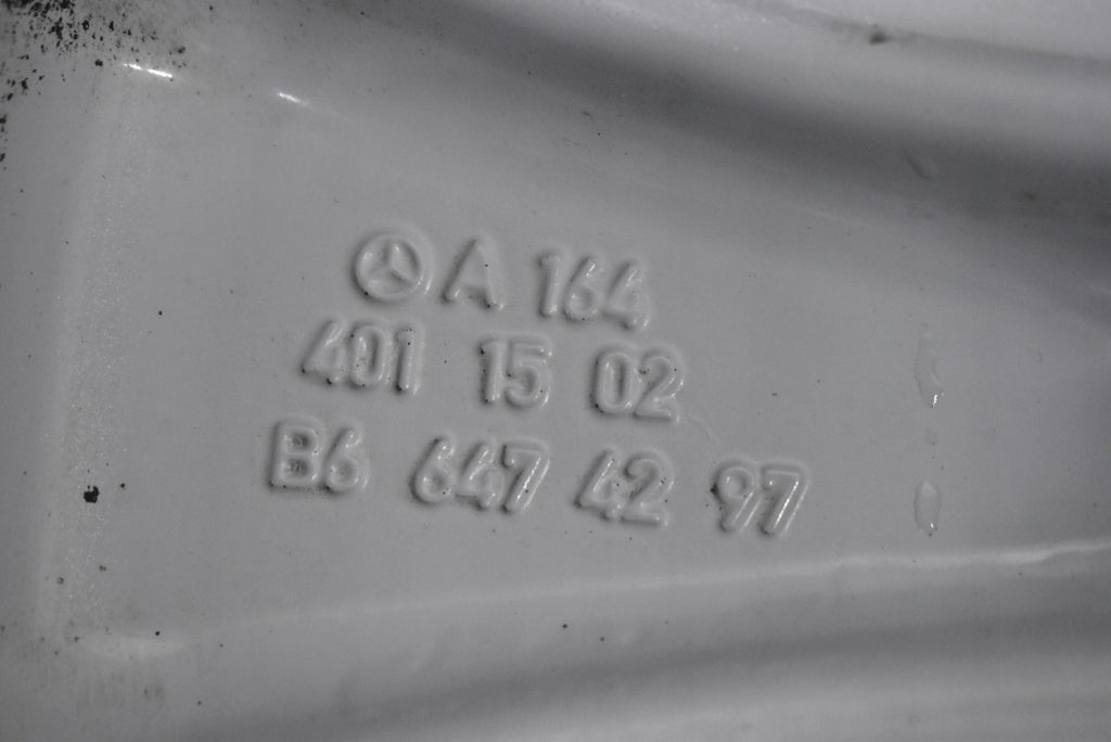 1x Alufelge 18 Zoll 8.0" 5x112 60ET Glanz Silber A1644011502 Mercedes-Benz W164 FEL8678479257ox