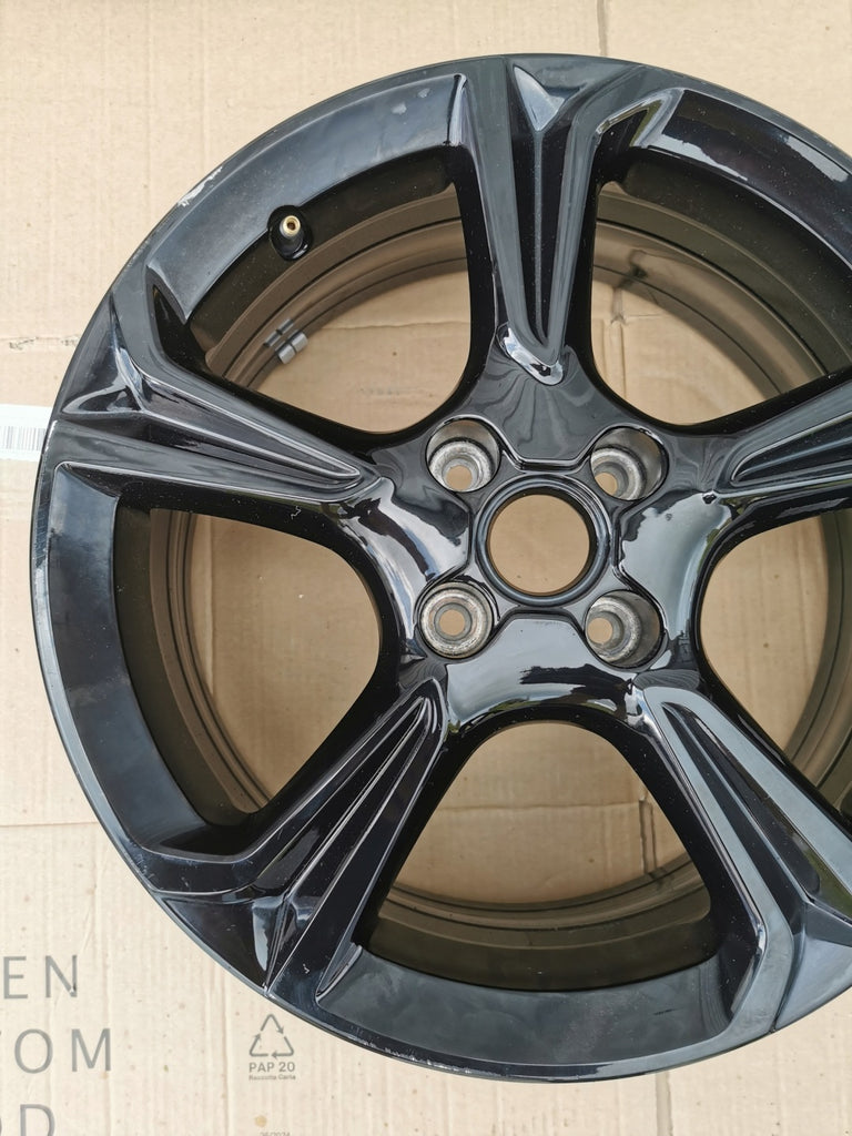1x Alufelge 17 Zoll 7.0" 4x108 38ET Glanz Schwarz Opel Corsa F Rim Wheel FEL7665257055hk