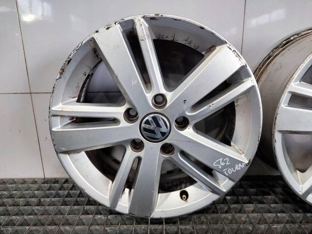 4x Alufelge 16 Zoll 6.5" 5x112 50ET 5K0601025AM VW Touran Rim Wheel FEL3255600377cv