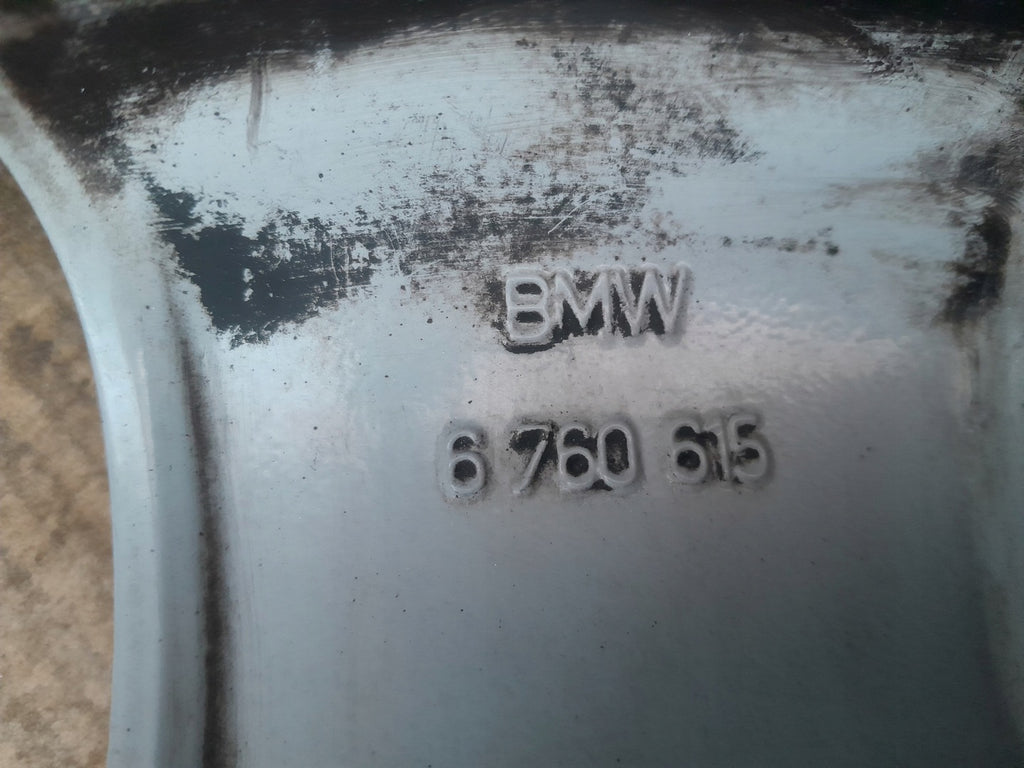 1x Alufelge 17 Zoll 8.0" 5x120 20ET Glanz Schwarz 6760615 BMW 5 E60 E61 FEL7539278201uz