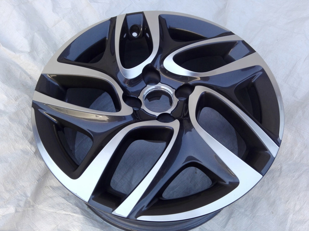 1x Alufelge 17 Zoll 7.5" 4x108 27ET 9803713577 Citroën Ds5 Ds4 Rim Wheel FEL9972886143ai