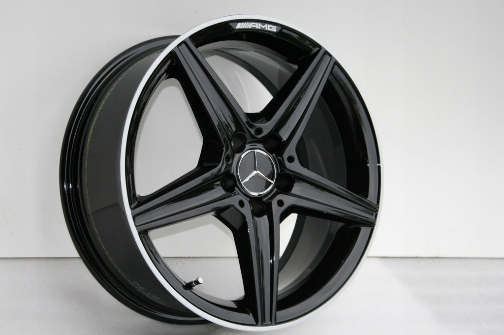 4x Alufelge 18 Zoll 7.5" 5x112 44ET Glanz Schwarz A2054011100 Mercedes-Benz Vito FEL5189667293ou