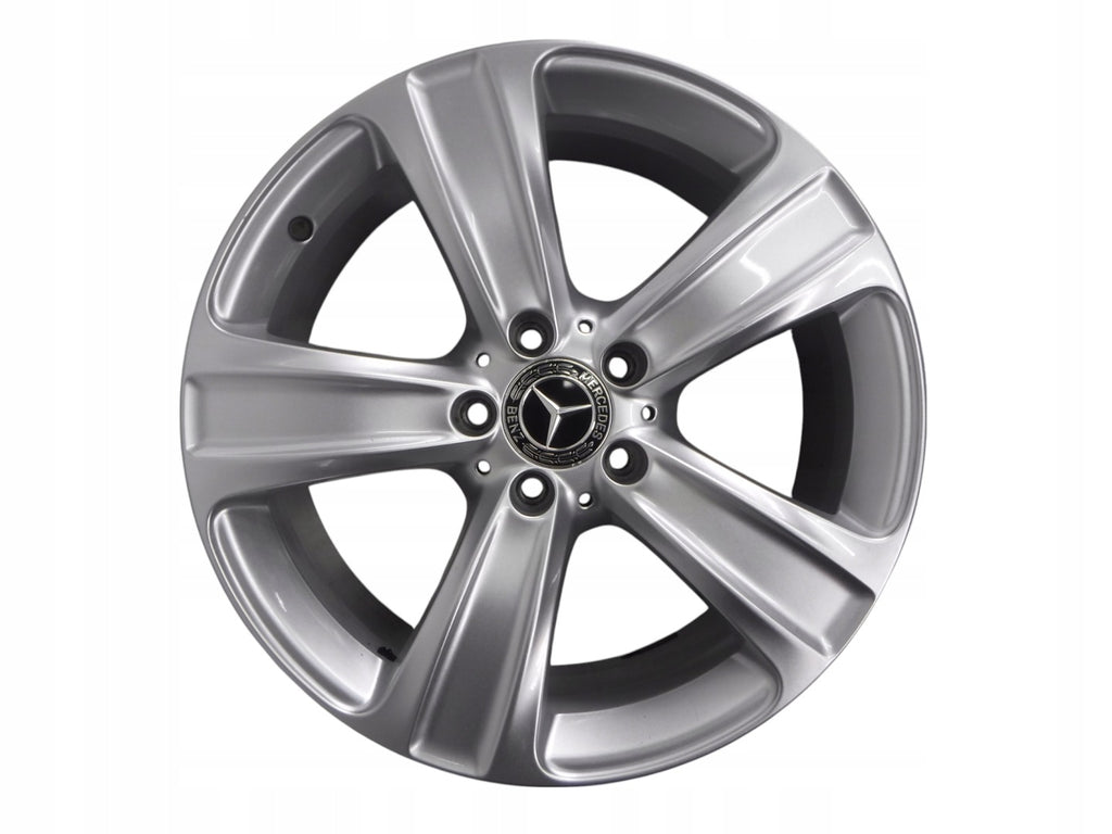 4x Alufelge 18 Zoll 8.0" 5x112 38ET Glanz Silber A2534012100 Mercedes-Benz Glc FEL1294471054ms