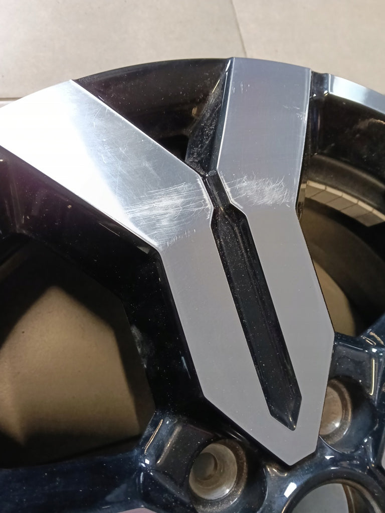 1x Alufelge 17 Zoll 6.5" 5x114.3 50ET Glanz Schwarz 403005180R 403004311R Dacia FEL7331131304ah