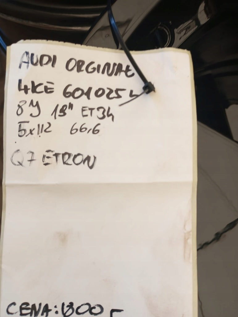 4x Alufelge 19 Zoll 8.0" 5x112 34ET Glanz Silber 4KE601025L Audi E-Tron FEL6056208392rg