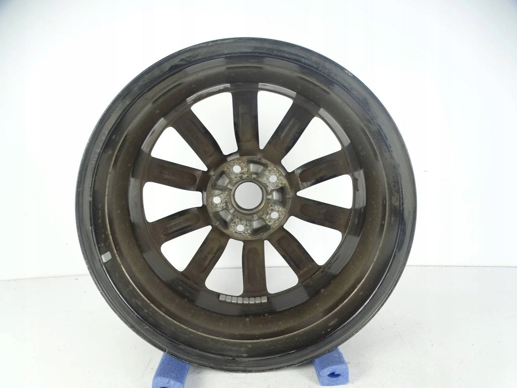 1x Alufelge 17 Zoll 7.5" 5x114.3 52,5ET Glanz Schwarz 52910-D4650 Kia Rim Wheel