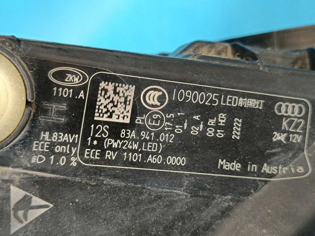 Frontscheinwerfer Audi Q3 Sportback 83A941012 Rechts Scheinwerfer Headlight SCH7309979899yr