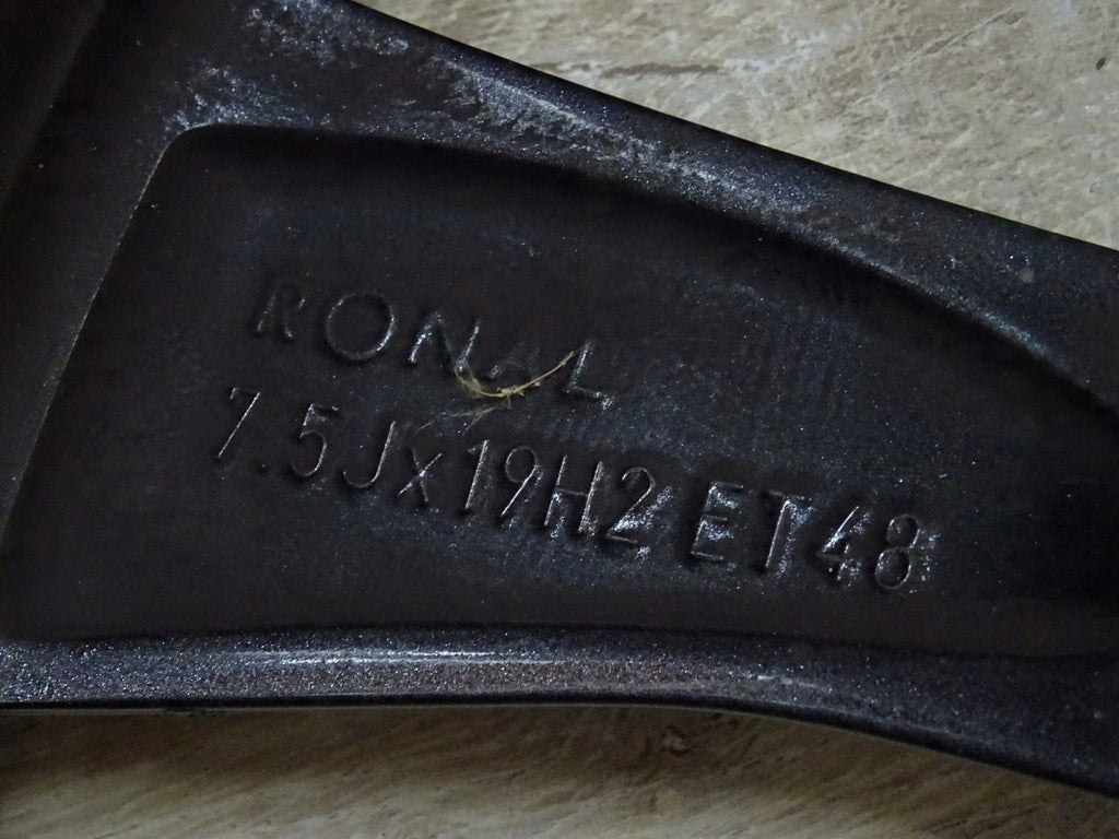 1x Alufelge 19 Zoll 7.5" 5x112 Glanz 5E3601025AF Skoda Octavia Rim Wheel