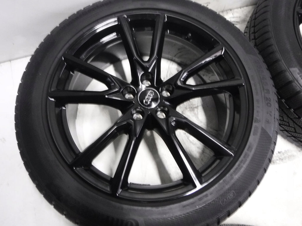 4x Alufelge 20 Zoll 8.0" 5x112 39ET Glanz Schwarz 80A071490C Audi Rim Wheel FEL7603692488bi