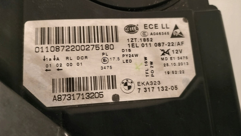 Frontscheinwerfer BMW F11 F10 7317132-05 Xenon Rechts Scheinwerfer Headlight SCH2188256077nx