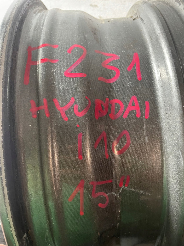 1x Alufelge 15 Zoll 6.0" 4x100 52910-B9300 Hyundai I10 Rim Wheel FEL1794437454uo