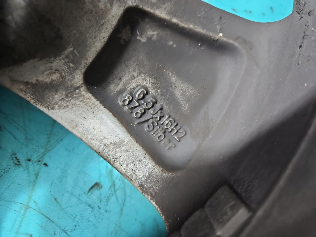 1x Alufelge 16 Zoll 6.5" 5x112 Skoda Superb Iii Rim Wheel FEL3505775897py