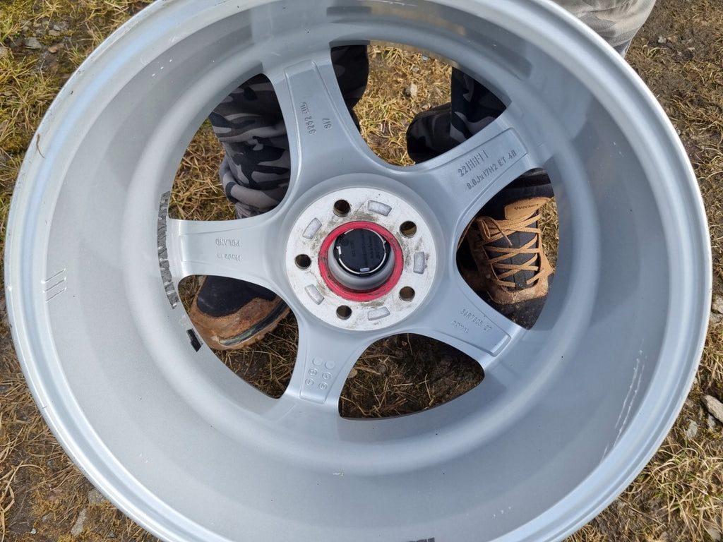 4x Alufelge 17 Zoll 8.0" 5x112 48ET Glanz Silber 56R7705 Mercedes-Benz W213 FEL3951952015zi