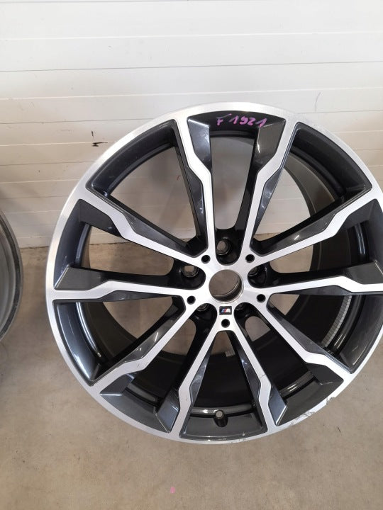 1x Alufelge 20 Zoll 9.5" 5x112 BMW X3 G01 G02 Rim Wheel FEL6102920522bw