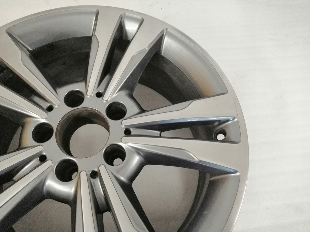 1x Alufelge 17 Zoll 6.5" 5x112 2124015602 Mercedes-Benz Rim Wheel