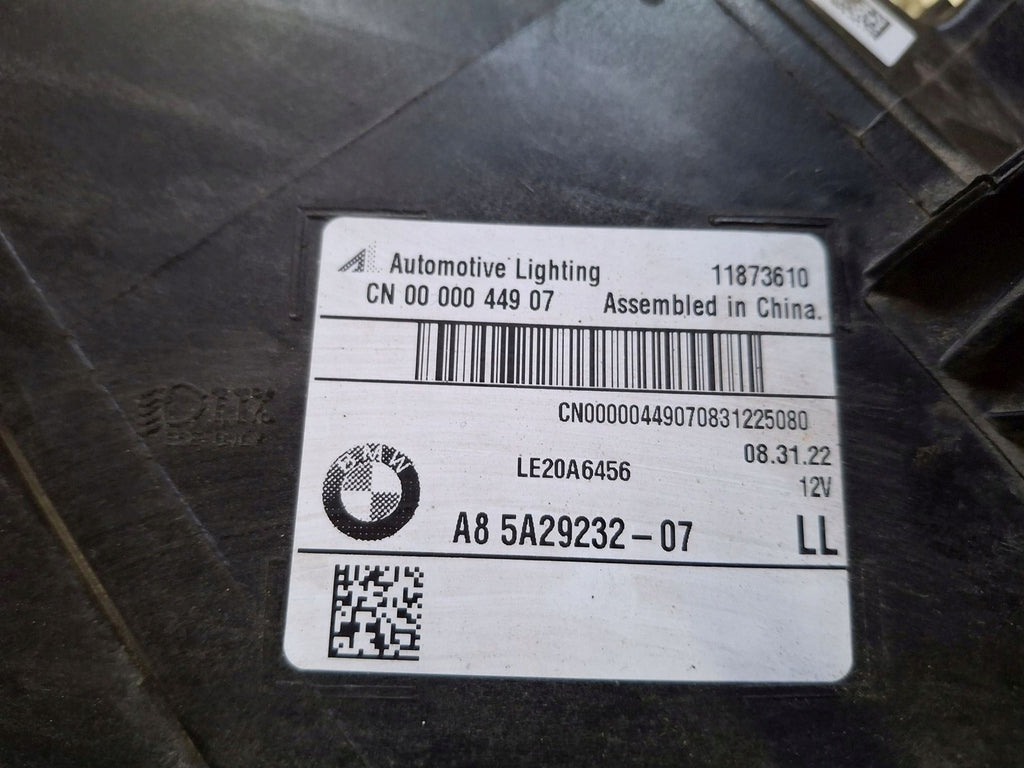 Frontscheinwerfer BMW X3 G01 5A29232 Full LED Rechts Scheinwerfer Headlight SCH4102643633jd