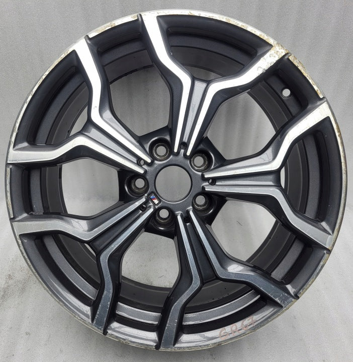 1x Alufelge 19 Zoll 8.0" 5x112 47ET Glanz Graphit 8009759 BMW F39 X1 F48 Mg FEL7339110604vy