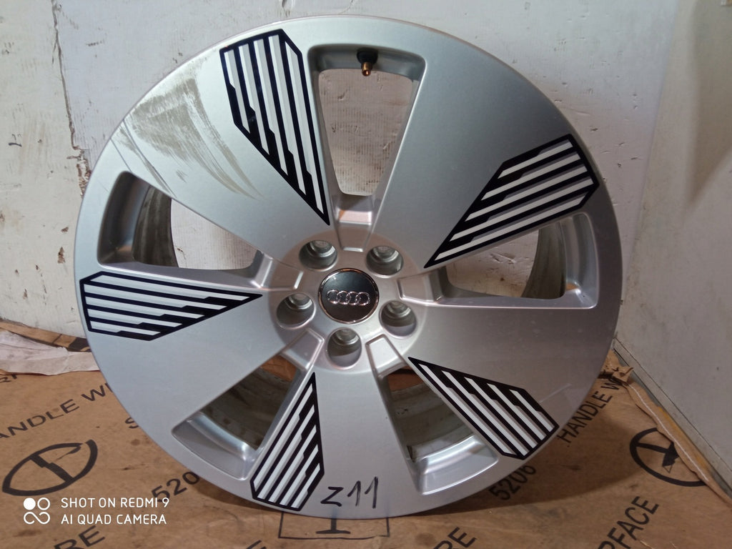 1x Alufelge 19 Zoll 8.0" 5x112 34ET Glanz Silber 4KE601025L Audi E-Tron