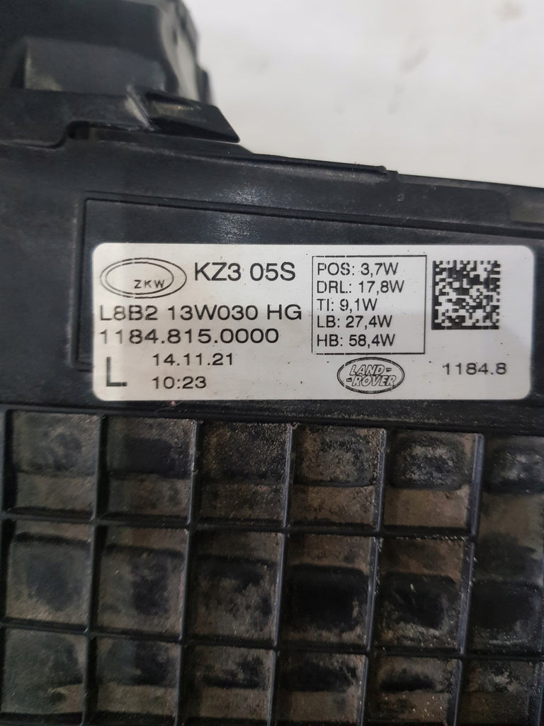 Frontscheinwerfer Land Rover Defender L8B213W030HG Links Scheinwerfer Headlight SCH3909044487sv