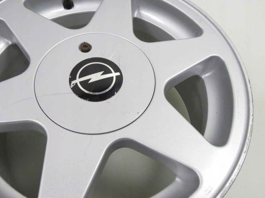 4x Alufelge 15 Zoll 7.0" 5x110 33ET Glanz Silber KBA42428 Opel Vectra Rim Wheel FEL7226772346am