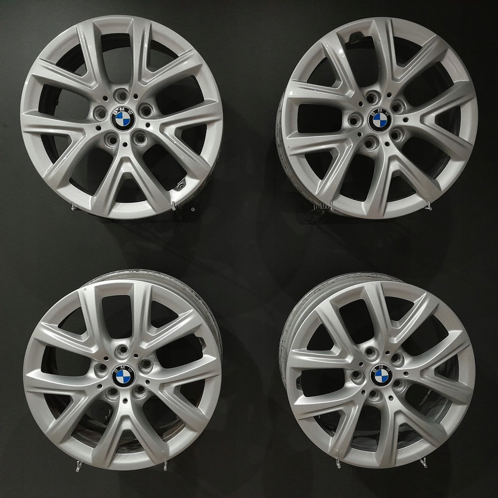 4x Alufelge 17 Zoll 6.0" 5x112 47ET Glanz Schwarz 6884815 BMW 2 F45 F46 FEL1131695496mm