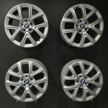 Laden Sie das Bild in den Galerie-Viewer, 4x Alufelge 17 Zoll 6.0" 5x112 47ET Glanz Schwarz 6884815 BMW 2 F45 F46 FEL1131695496mm