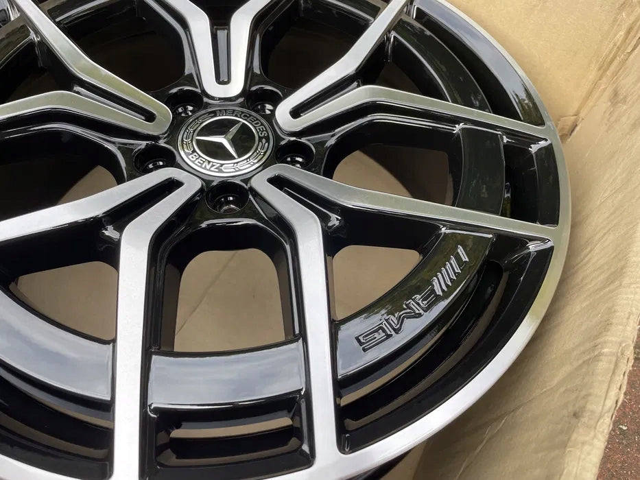 4x Alufelge 19 Zoll 7.5" 5x112 Glanz Schwarz A2064016700 Mercedes-Benz W206 FEL4562097871ys