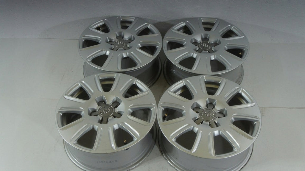 4x Alufelge 16 Zoll 6.5" 5x112 33ET Glanz Silber 8U0601025 Audi Rim Wheel