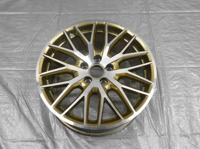 1x Alufelge 18 Zoll 8.0" 5x112 47ET Glanz Silber 8K0601025DA Audi A4 B8