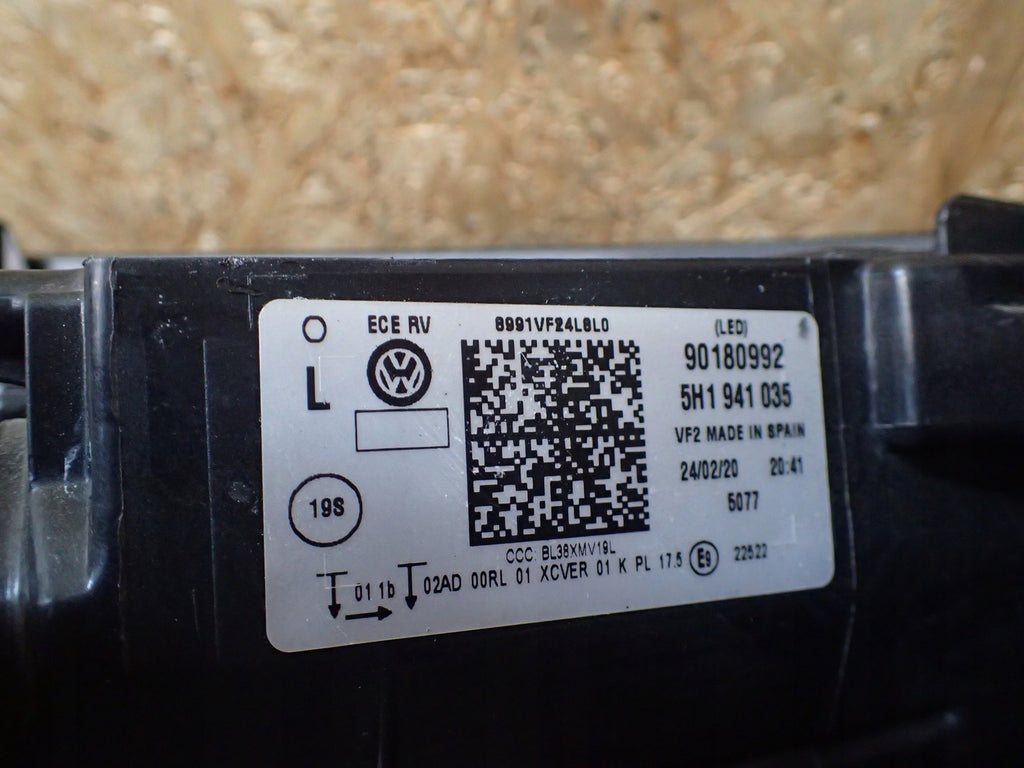 Frontscheinwerfer VW Golf VIII 5H1941035 LED Links Scheinwerfer Headlight SCH2189849747ph