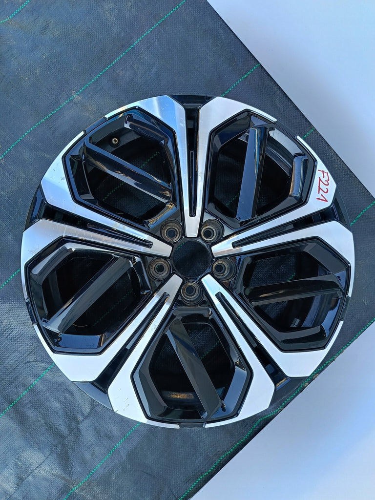 1x Alufelge 19 Zoll 7.0" 5x108 41ET 9837772280 98361224480 Citroën Rim Wheel FEL2901642297kq
