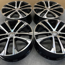 Load image into Gallery viewer, 4x Alufelge 17 Zoll 7.0" 5x112 49ET Glanz Silber 5G0601025 VW Golf Vii Rim Wheel FEL4179336555tb