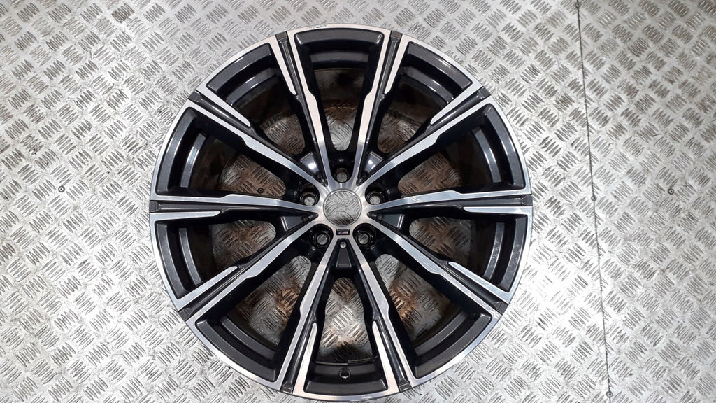 1x Alufelge 20 Zoll 10.5" 5x112 40ET Glanz 8071997 BMW G05 G06 Rim Wheel FEL4996586684wy