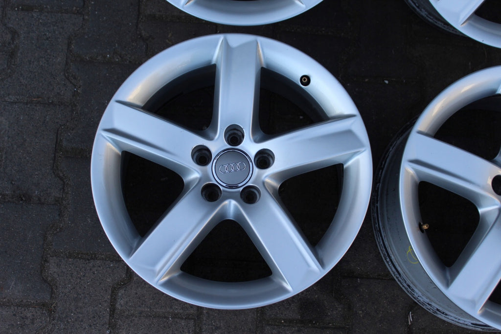 4x Alufelge 17 Zoll 7.0" 5x112 37ET Glanz Silber 8R0071497 Audi Q5 Rim Wheel FEL7427913768ot