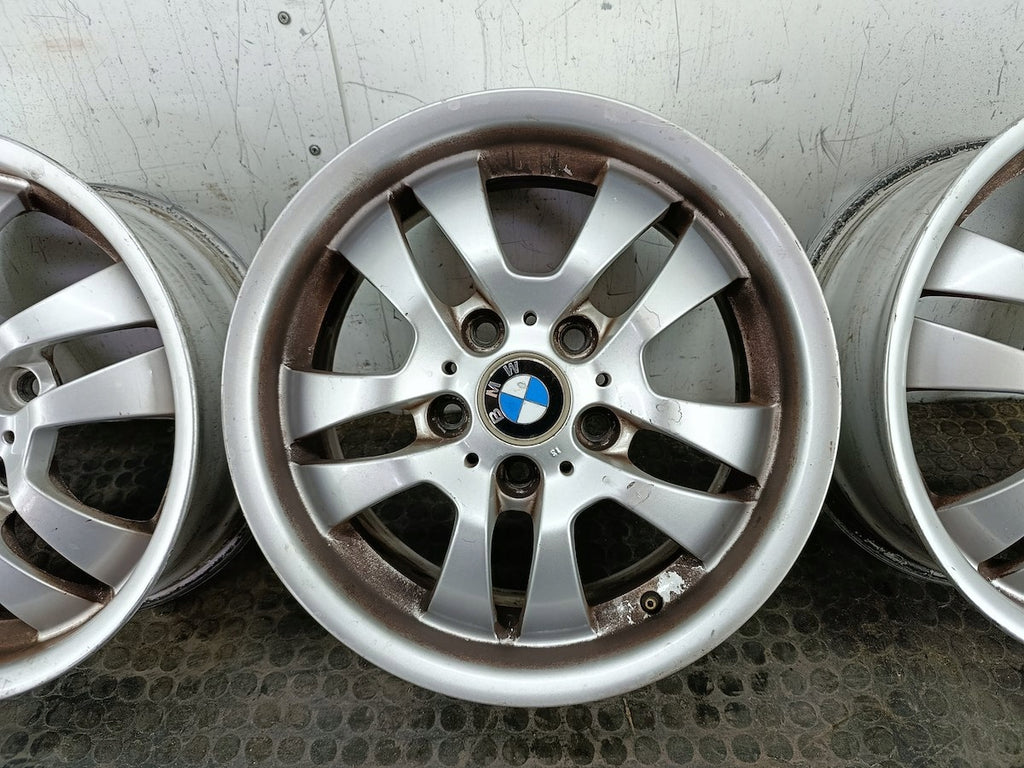 4x Alufelge 16 Zoll 7.0" 5x120 34ET Glanz Silber 6765762 BMW 3 E46 Rim Wheel FEL4054913226ug