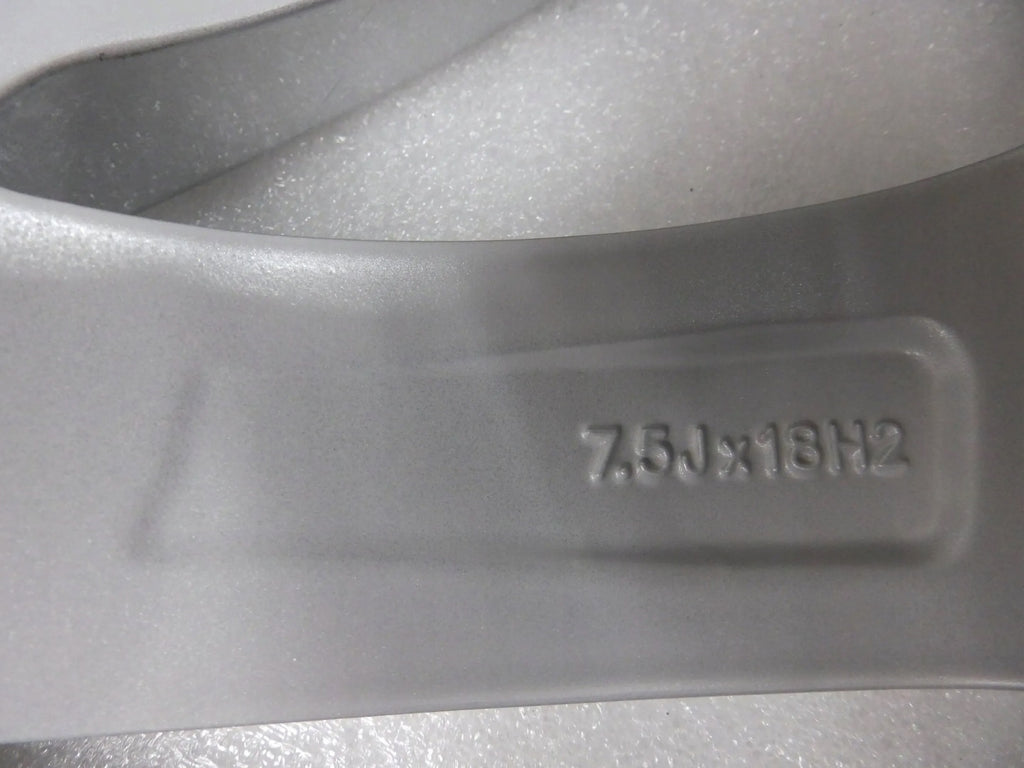 1x Alufelge 18 Zoll 7.5" 5x112 48ET Glanz Schwarz 5E3601025AG Mg Octavia 5e3 Iv FEL1830483292tu