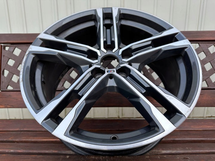 1x Alufelge 18 Zoll 8.0" 5x112 57ET Glanz Graphit 8092352 BMW F44 1 F40 Mg FEL3002856074fj