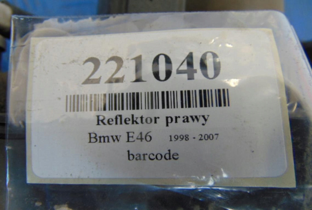 Frontscheinwerfer BMW E46 0301187272 Rechts Scheinwerfer Headlight SCH8306880363du