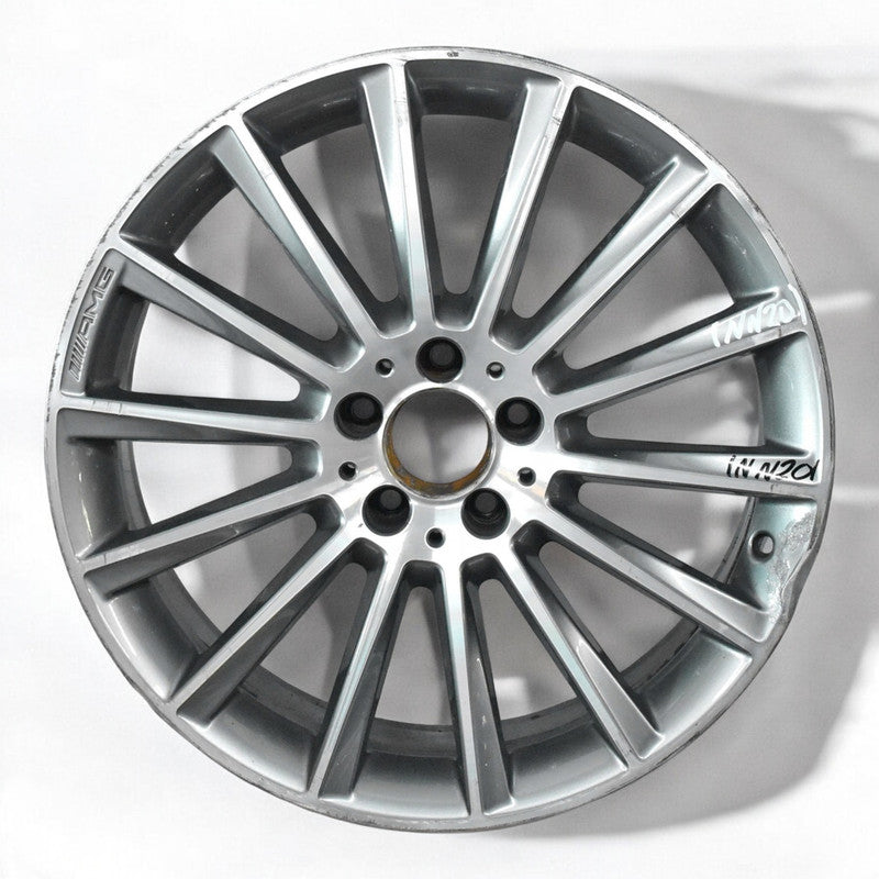 1x Alufelge 19 Zoll 7.5" 5x112 33ET A2054015400 Mercedes-Benz Amg Rim Wheel