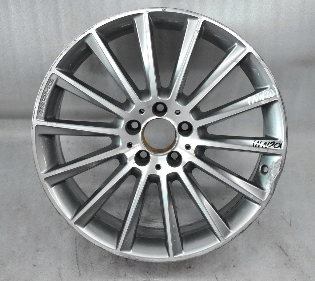 1x Alufelge 19 Zoll 7.5" 5x112 33ET A2054015400 Mercedes-Benz Amg Rim Wheel