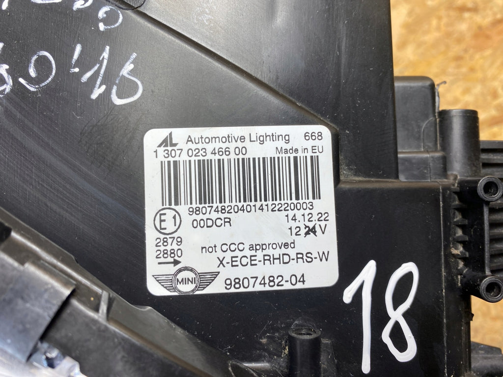Frontscheinwerfer Mini Countryman R60 9807482 Xenon Rechts Headlight SCH5212609158xc