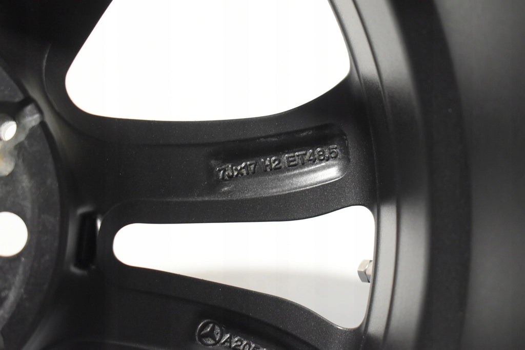 1x Alufelge 17 Zoll 7.0" 5x112 48ET Glanz Schwarz A2054010200 Mercedes-Benz W205