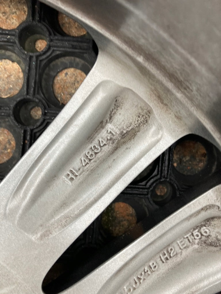 1x Alufelge 18 Zoll 8.5" 5x112 56ET Glanz A2054012902 Mercedes-Benz W205 Mg FEL1998821985mf