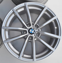 Laden Sie das Bild in den Galerie-Viewer, 4x Alufelge 17 Zoll 7.5" 5x112 30ET Glanz Silber 6883520 BMW G22 Rim Wheel FEL2959316916iy